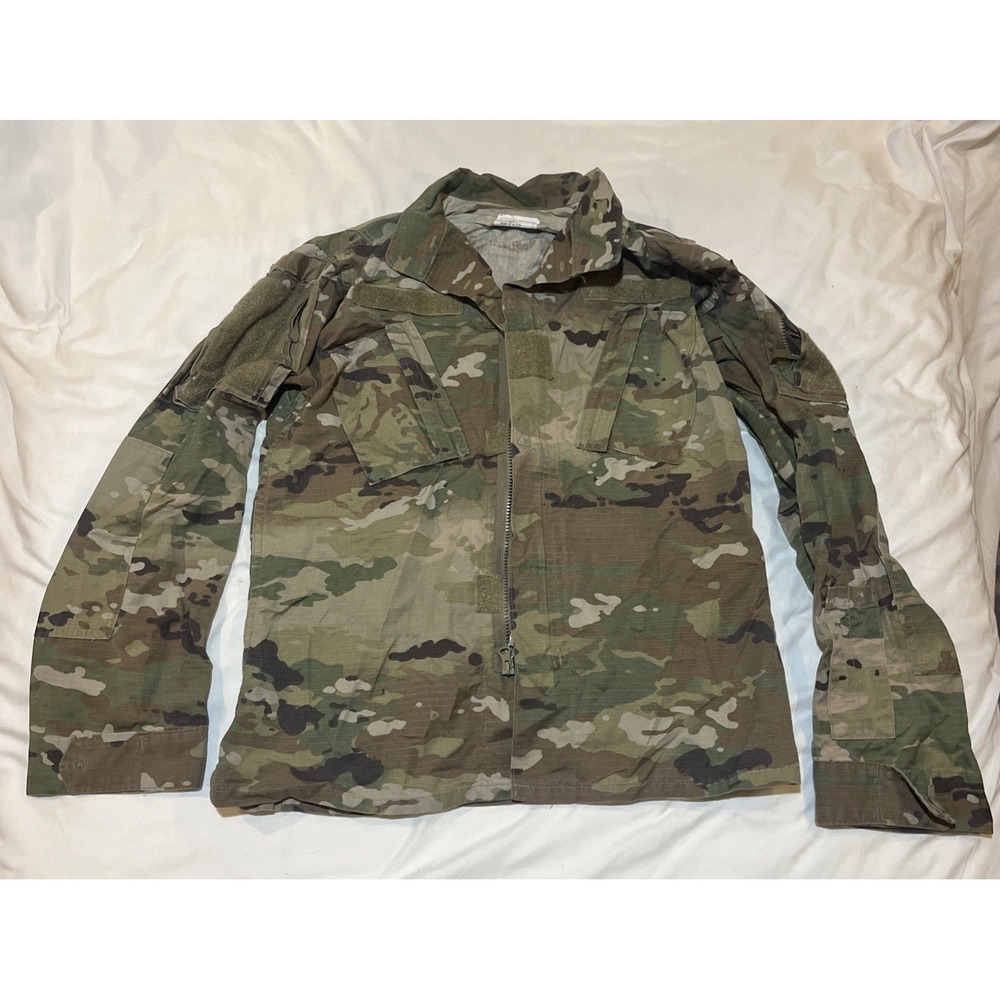 Men's Camouflage Field Jacket - Multicolor Camo